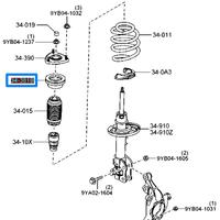 Gambar Strut Bearing Mazda 2 3 CX3 CX5 SkyActiv Shockbreaker DEPAN dari Mazda Cipta Inovasi Kab. Tangerang 2 Tokopedia