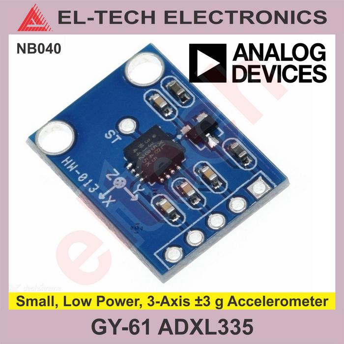 Jual ADXL335 ADXL 335 3D Accelerator Acceleration Accelerometer Sensor ...