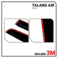 Gambar Talang Air Pintu Mobil Honda Brio Lama Model Slim High Quality dari HS VARIASI Car Accessories Kota Surakarta 4 Tokopedia