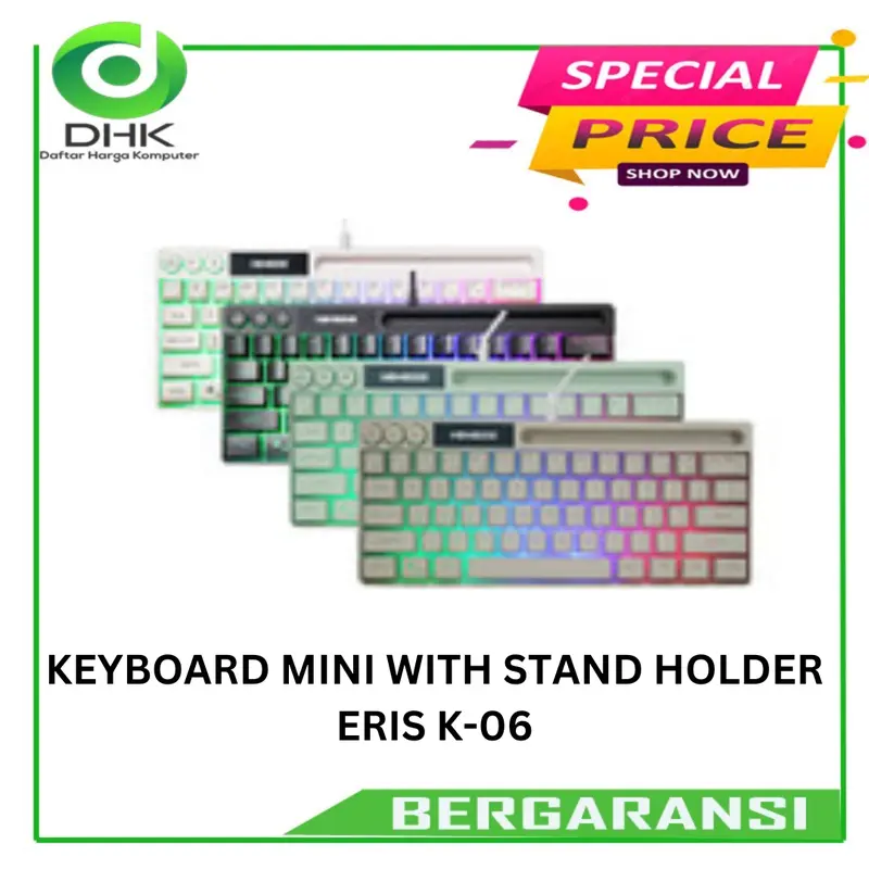 KEYBOARD MINI WITH STAND HOLDER ERIS K-06 0