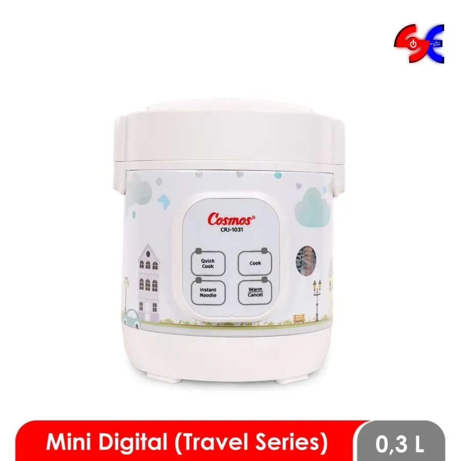 Magic Com Rice Cooker 4 in 1 0,3L Cosmos CRJ-1031