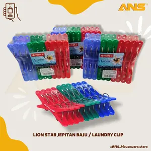 Lion Star Jepitan Baju / Laundry Clip (20 Pcs)