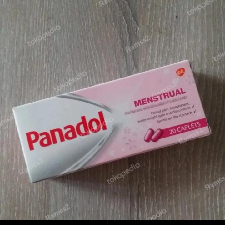 Panadol Menstrual Mrnstruasi Nyeri Haid TabletsAsli Sinapore