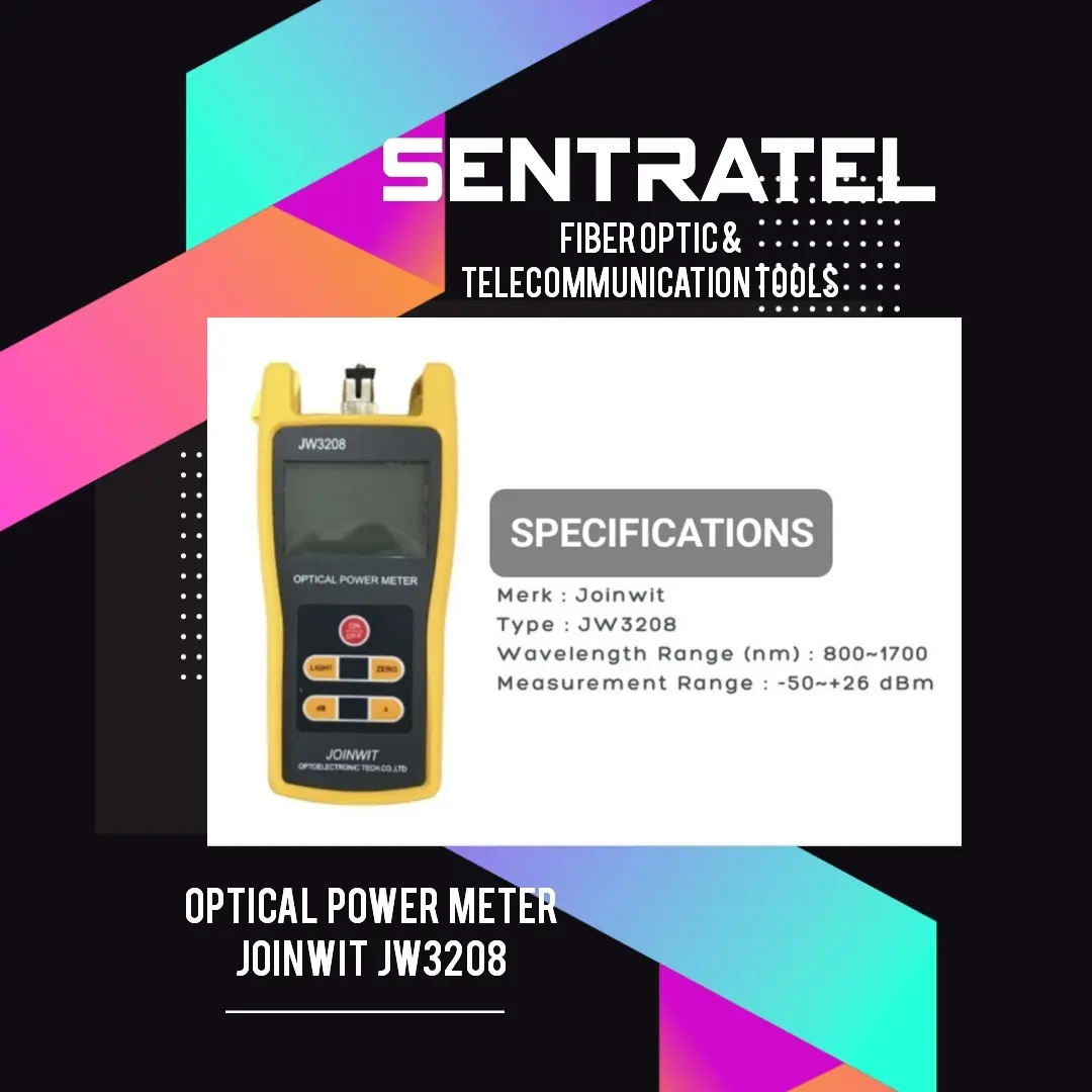 OPM JW3208 OPTICAL POWER METER JOINWIT JW3208 OPM JW 3208