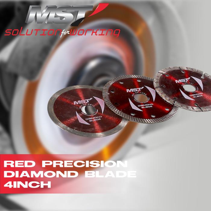 Gambar MST Mata Potong Keramik Turbo 110mm / RED TURBO DIAMOND BLADE dari MST TOOLS Kota Administrasi Jakarta Barat Tokopedia