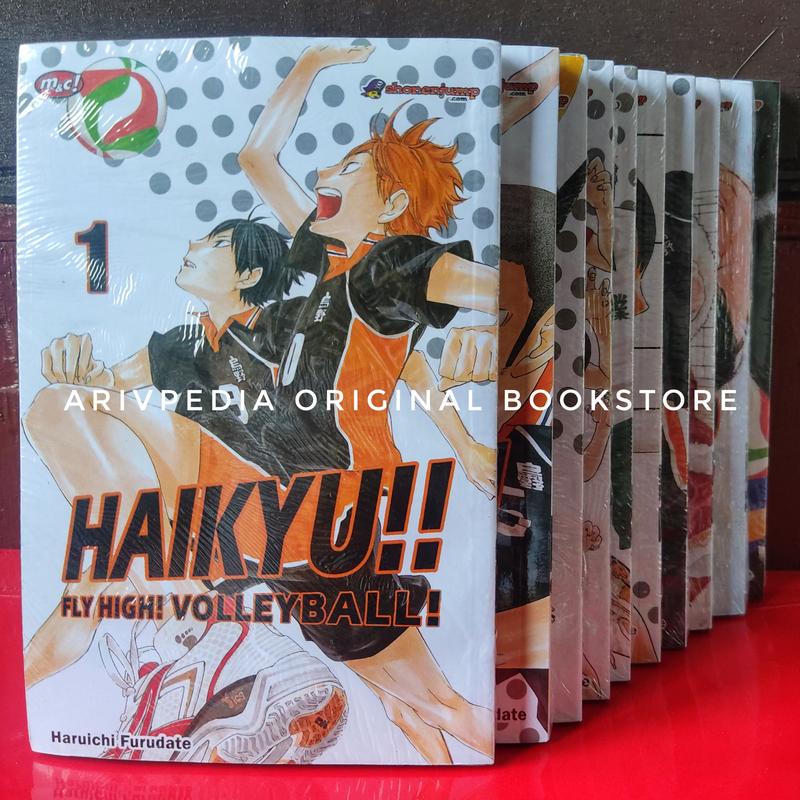 Haikyu 1 2 3 4 5 6 7 8 9 10 (Segel Original) 0
