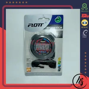 Stopwatch Flott FL-022 Digital Timer Pengukur Waktu Olahraga Tali LCD