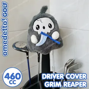 GOLF DRIVER COVER GRIM REAPER CUTE HIGH QUALITY 460CC