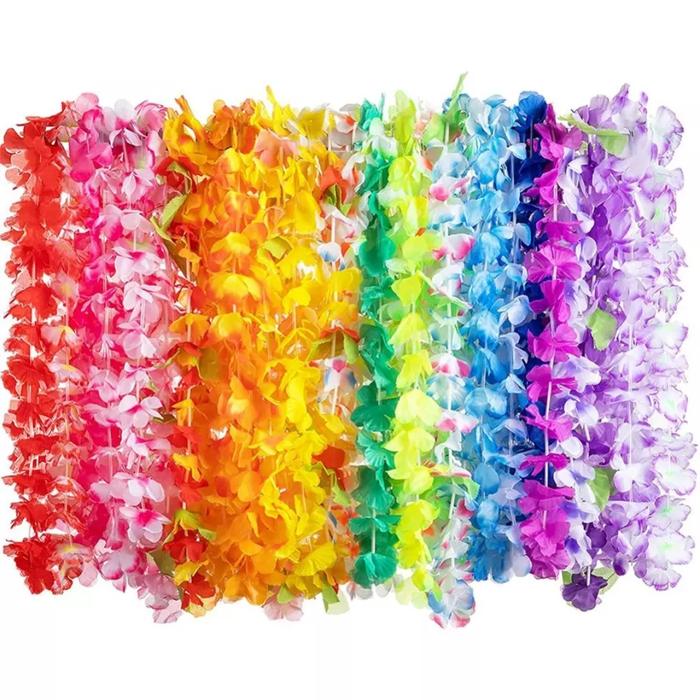 Jual Kalung Bunga ala Hawai Motif Warna Kombinasi Random - Jakarta ...