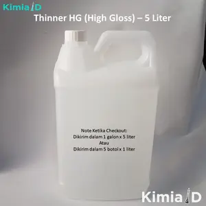 Thinner HG+ 5 Liter Thinner High Gloss 5 Liter Pengencer Cat Duco