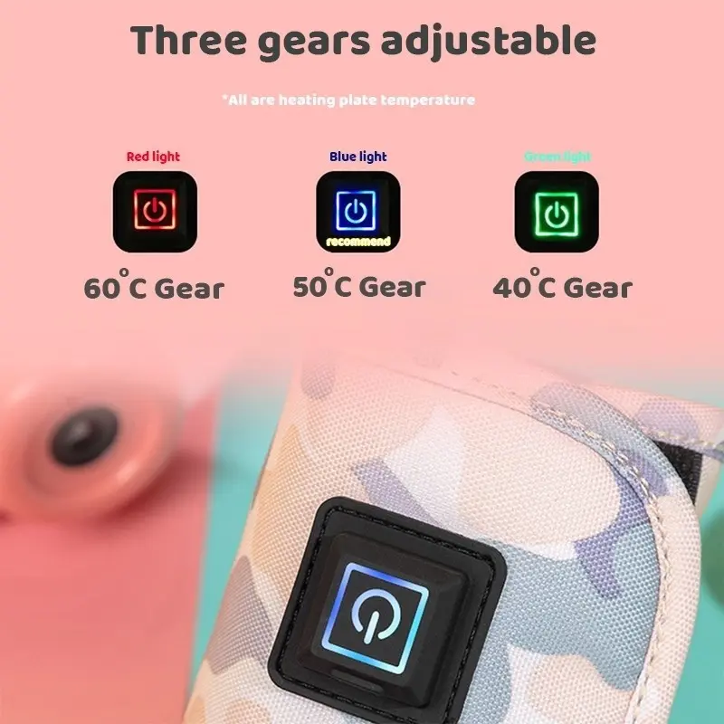 Tas Penghangat Botol Susu USB Portable Baby Bottle Warmer Keep Warm 2