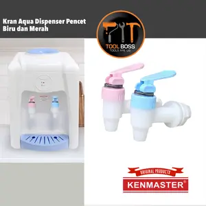 KENMASTER KRAN AQUA DORONG BIRU - MERAH