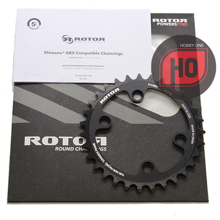 Gambar ROTOR Round Ring GRX 31T BCD80x4 Inner Chainring dari Hobby One Kota Bandung Tokopedia