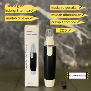 Nose Trimmer - Alat Cukur Bulu Hidung - Pembersih Bulu Hidung Elektrik