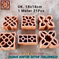 Gambar NIAGA JAYA ROSTER -  Roster Beton Minimalis -  Ukuran 20x20cm | Loster Putih | Ventilasi Udara | Nako | Terakota - R 5 dari NIAGA JAYA ROSTER Kota Bekasi 2 Tokopedia