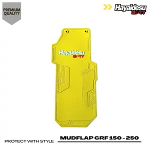 Honda CRF 150L / 250 Rally Mudflap Penahan Lumpur Motor-HAYAIDESU - Karet Berkualitas Premium