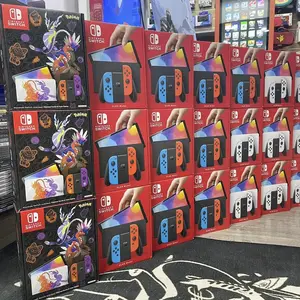 Nintendo Switch Oled Neon White Mario Red Splatoon Pokemon Zelda