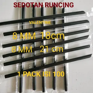 SEDOTAN STERIL 8MM 18CM & 8MM 21CM ISI 100