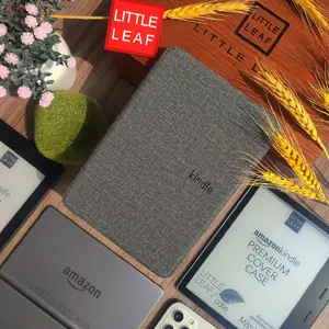 cover kindle 11th 2022 generation case casing smart folio fabric denim