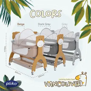 Pliko Vancouver rocking baby bed