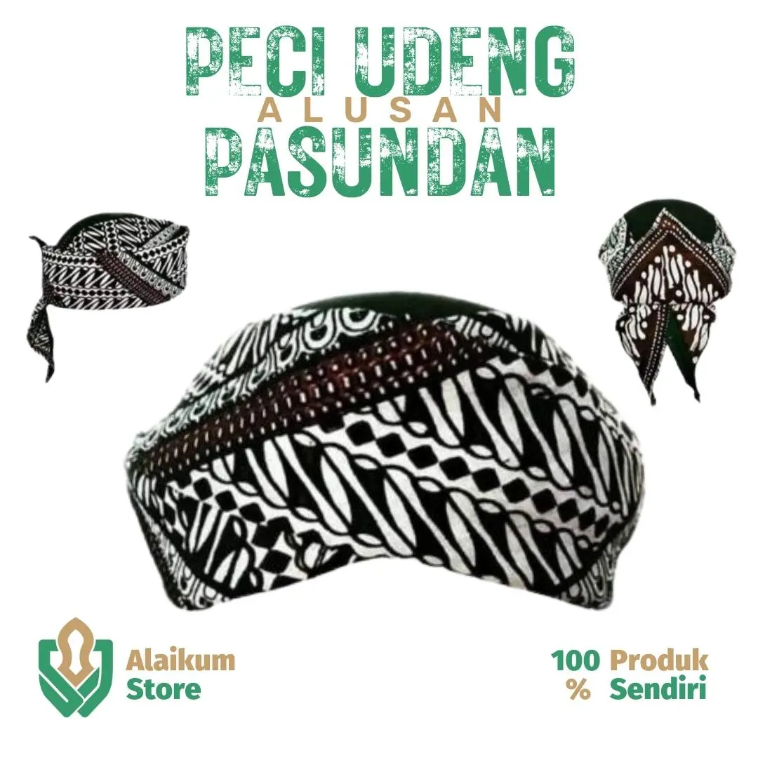 Peci Kopyah Batik Eksklusif bisa di cuci dan di Lipat