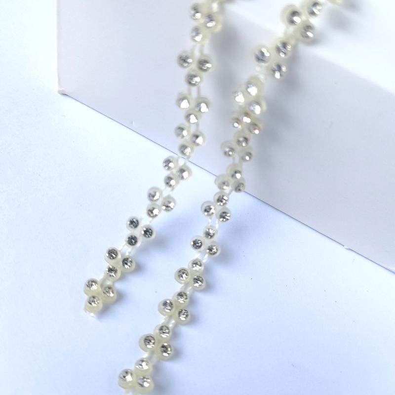 diamond rell roll mata 3 Payet diamond kristal variasi roll per 50 cm Manik baju payet  rumbai  juntai 3