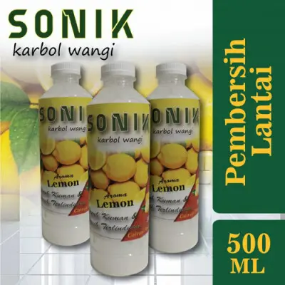 Gambar Karbol Pembersih Lantai SONIK isi 500 ml dari Fiqs Store Kab. Bekasi 4 Tokopedia