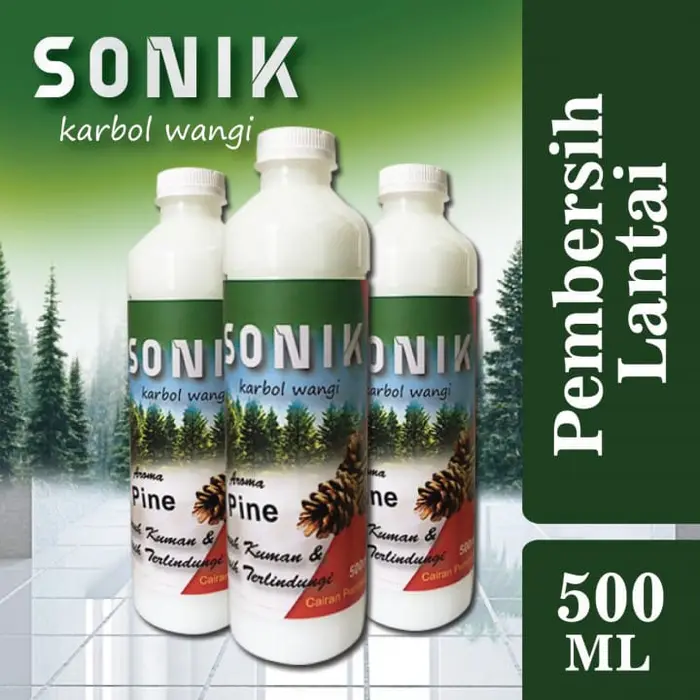 Gambar Karbol Pembersih Lantai SONIK isi 500 ml dari Fiqs Store Kab. Bekasi 5 Tokopedia