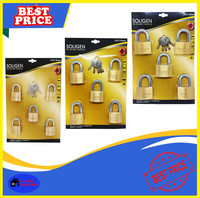 Gambar Gembok Master Key SOLIGEN 5 pcs Kuningan 40 50 60 mm dari Di Toko bangunan Kota Administrasi Jakarta Utara 1 Tokopedia