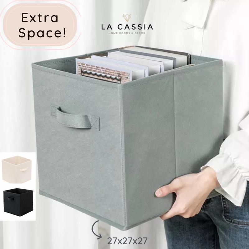 Kotak Penyimpanan Storage Box Kain PREMIUM QUALITY Tempat Organizer ...