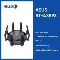 Gambar ASUS RT-AX89X RT AX89X Dual Band Wi-Fi 6 802.11ax Gaming Router dari Hello El Official Kota Tangerang Selatan 1 Tokopedia