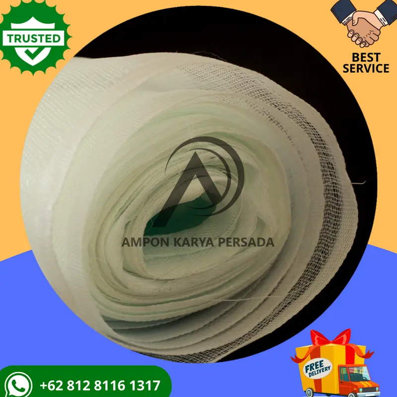 Safety Net Rollan Hijau - Putih | Jaring pengaman | Jaring Proyek 3