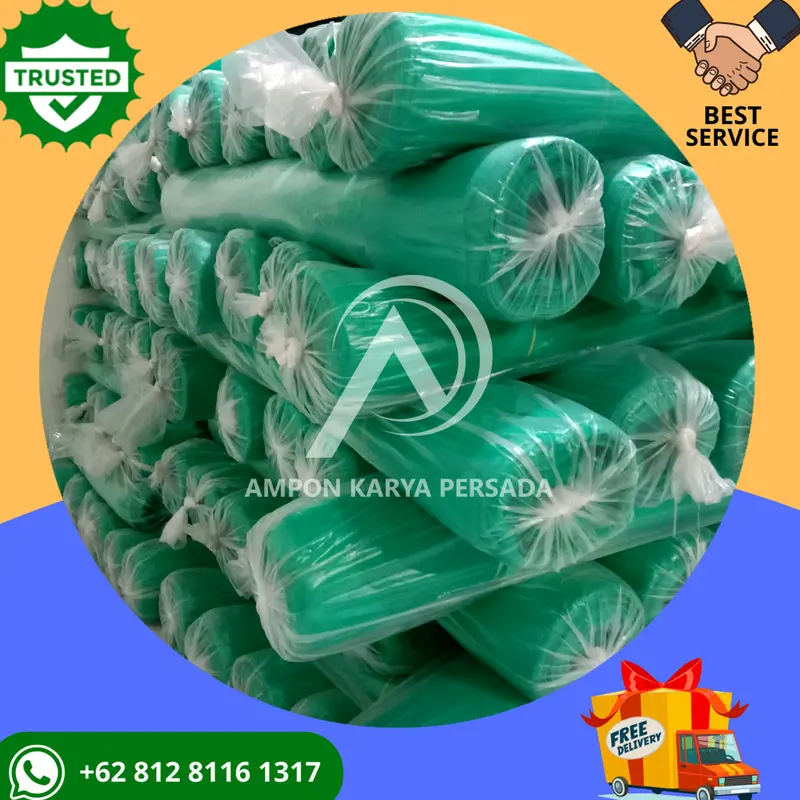 Safety Net Rollan Hijau - Putih | Jaring pengaman | Jaring Proyek 1