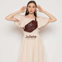 Gambar Waist Bag Anyaman Kulit Asli Voila Juliete - Maroon dari Voila Leather Kota Administrasi Jakarta Pusat 1 Tokopedia