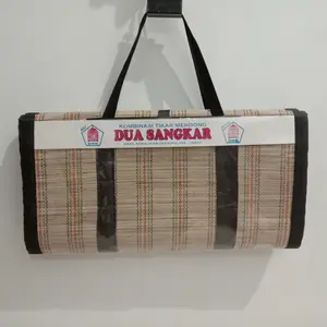 TIKAR LIPAT MENDONG DUA SANGKAR 2x2 MOTIF TENUN MAJALAYA