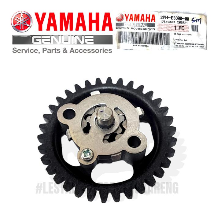 Gambar GEAR GIR POMPA OLI MIO M3 GT 125 BLUE CORE ASLI ORI 2PH-E3300-00 dari Lestari Motor 2 Kota Administrasi Jakarta Barat Tokopedia