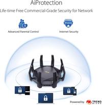 Gambar ASUS RT-AX89X RT AX89X Dual Band Wi-Fi 6 802.11ax Gaming Router dari Hello El Official Kota Tangerang Selatan 4 Tokopedia