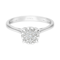 Gambar Diamond & Co - Cincin Wanita Berlian DCWF1063 - Rose Gold dari Diamond & Co. Kota Tangerang Selatan 2 Tokopedia