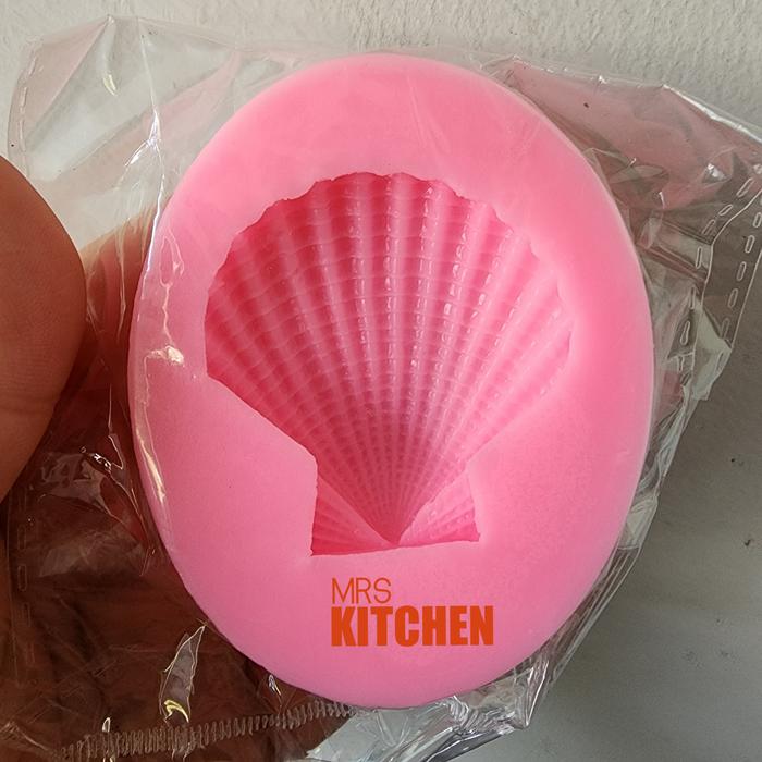 Gambar CETAKAN SILIKON KERANG LAUT FAN SHELL GARIS MELINTANG M SILICONE MOLD dari Mrs Kitchen Kota Administrasi Jakarta Barat Tokopedia