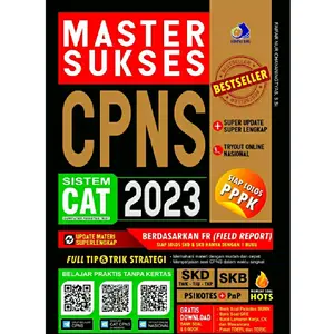 BUKU CPNS - TES SOAL CPNS MASTER SUKSES + PPPK 2023