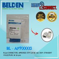 Gambar Belden AP700003 Konektor STP RJ45 Cat 5E Isi 50pcs dari UNINET.ID Kota Administrasi Jakarta Pusat 1 Tokopedia