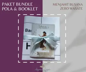 (B) Paket Bundle Pola & Booklet Busana Zero Waste