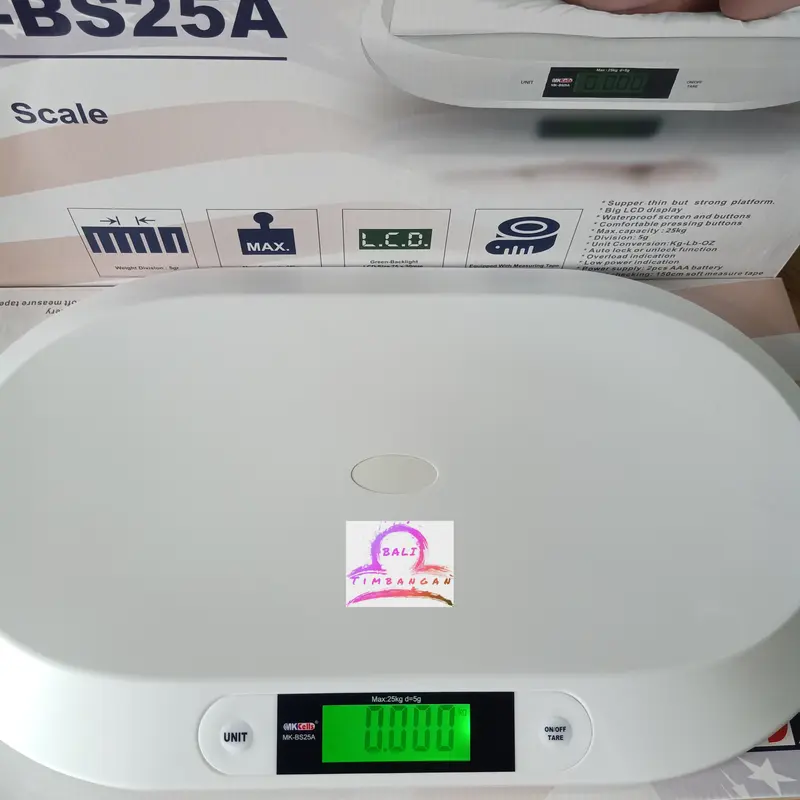 Timbangan Bayi Digital MK baby scale 25kg Akurat 2