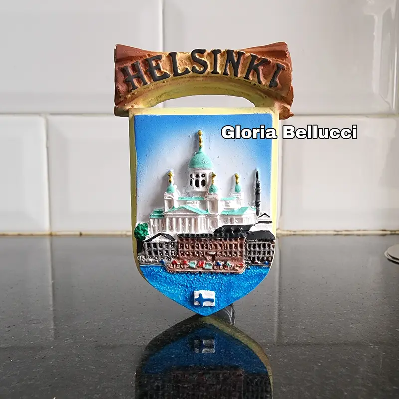 souvenir helsinki tempelan magnet kulkas filand filandia 0