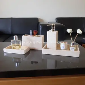 Toiletries Marble tray set | Hotel Marmer set