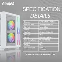 Gambar Enlight FPMAX Z4 - Dual Chamber RGB Tempered Glass ATX Gaming Case - Black Edition dari Duta Mandiri Infokom Kota Administrasi Jakarta Pusat 3 Tokopedia