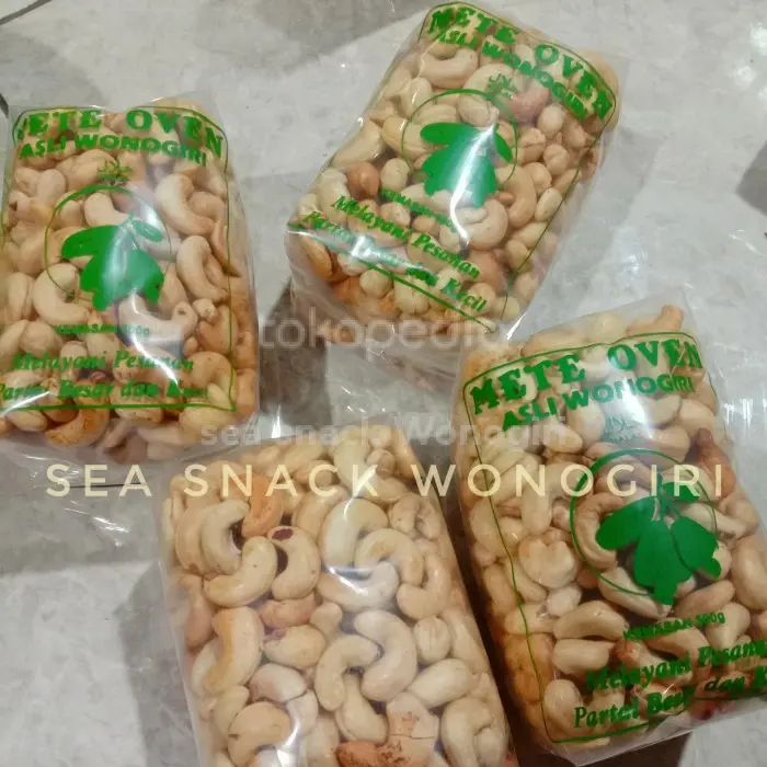 KACANG MEDE ORIGINAL OVEN / KACANG METE PANGGANG ROASTED PLAIN 500 GR