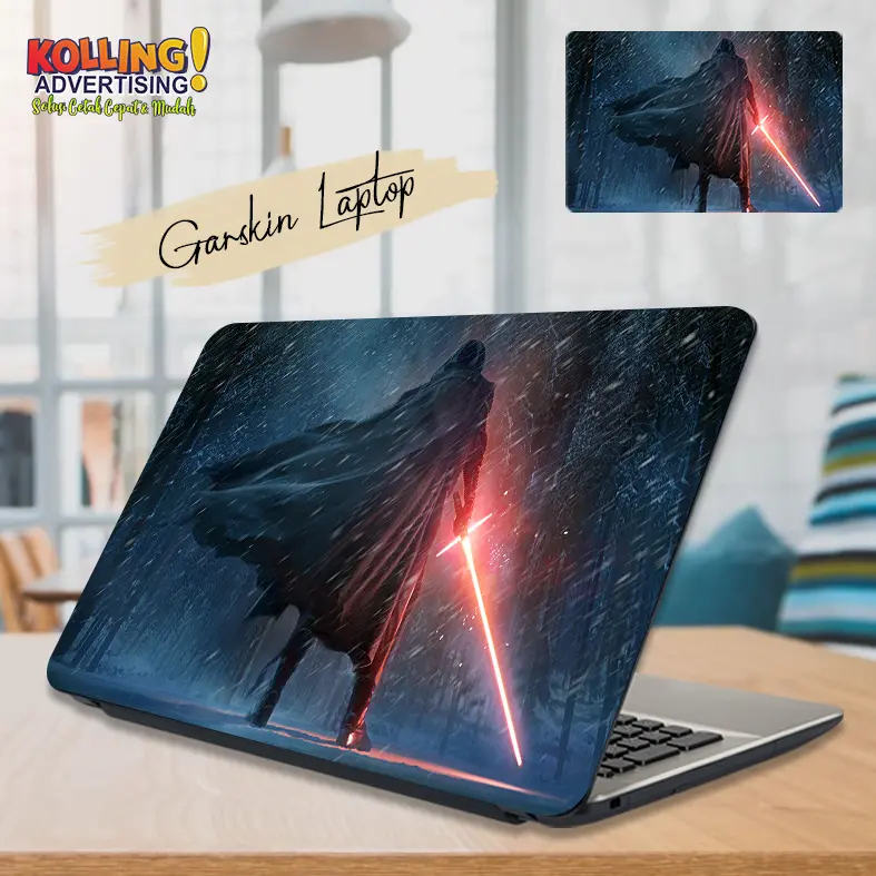 Garskin Laptop Star Wars Light Saber Skin Laptop Stiker Laptop