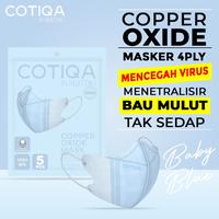 Gambar Masker Duckbill Cotiqa 4Ply - Tebal Murah model Sensi - Orange dari Lesformore Kota Tangerang 5 Tokopedia