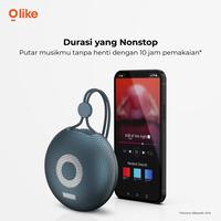 Gambar Olike Portable Wireless Bluetooth Speaker Radio TWS Mode OBS-200 - Biru dari Gudang-HP Kota Administrasi Jakarta Pusat 4 Tokopedia